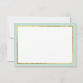 Bois Carte de remerciements, Monnaie, Gris (Dos)