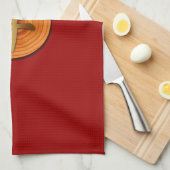 Bois Chèvre bélier chinois Année Zodiac Serviette (Quart Plié)