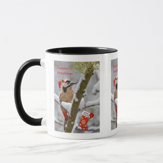 Bois Christmas Mug (Gauche)