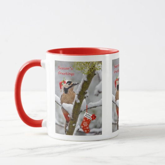 Bois Christmas Mug (Gauche)