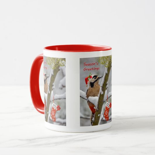 Bois Christmas Mug (Devant gauche)