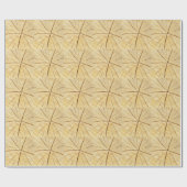 Bois clair avec papier cadeau à grains (Plat)
