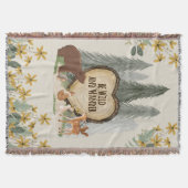 Bois, couverture bébé, Nourriture, cadeau Baby sho (Devant)