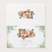 Bois de Baby shower Merci (Outside Unfolded)