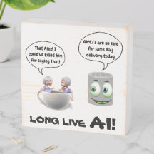 Bois de bois Long Live AI