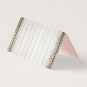 Bois de cerf floral rustique roses shabby chic mer (Back)