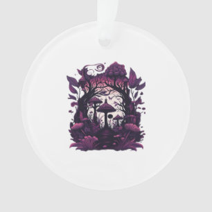 Bois de champignons Whimsigoth Witchy sérigraphie 
