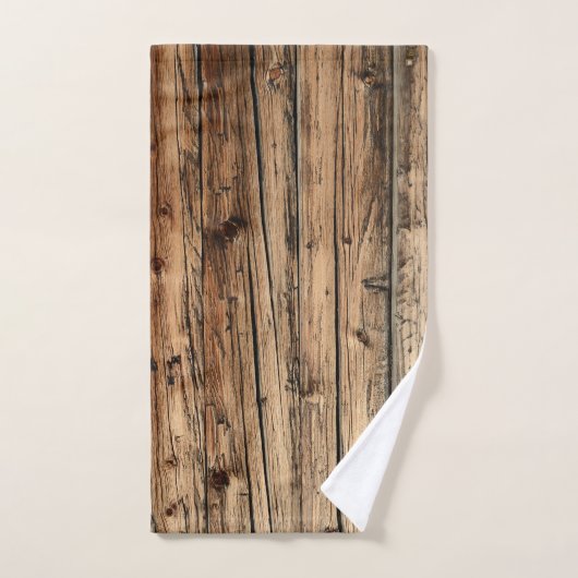 Bois de chêne rustique (Serviette à main)