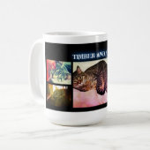 Bois de construction et tasse de "enfants de mêmes (Devant gauche)