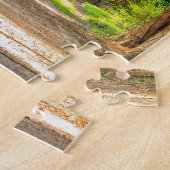 BOIS DE FORÊT SENTIER PAISIBLE JIGSAW PUZZLE (Côté)