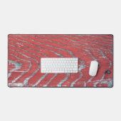 Bois de grange rouge patiné (Clavier et souris)