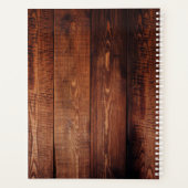 Bois de grange rustique voyage vacances photo coll (Dos)