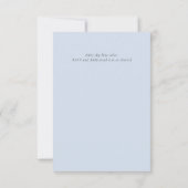 Bois de sol de bois Christening Invitations Baptêm (Dos)