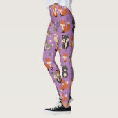 Bois de Whimsical Animaux Leggings Motifs (Gauche)