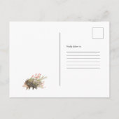 Bois du printemps | Invitation Baby shower (Dos)