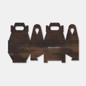 Bois en bois Rustique Ballotins de fête d'annivers (Déplié)