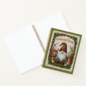 Bois Enchanté Journal Brodé du Gnome de la Forêt (Intérieur)