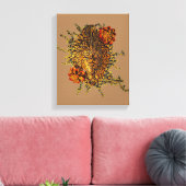Bois Esprit toile étirée Imprimer (Insitu(Salon))