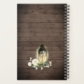 Bois et Rose blanche Vert Wedding planner floral (Dos)