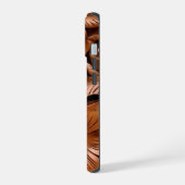 Bois floral de l'Ouest sculpté Bois d'impression (Côté gauche)