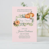 Bois Flore et faune BABY SHOWERS Invitations (Debout devant)