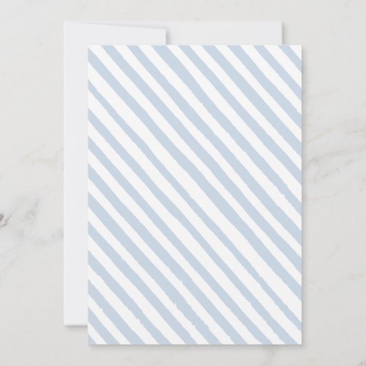 Bois forêt animaux garçon baby shower invitation (Dos)