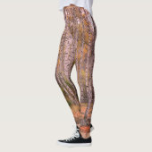 Bois Forrest Autumn Photo Leggings personnalisés (Gauche)