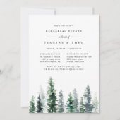 Bois | Invitation au dîner de répétition d'hiver (Devant)