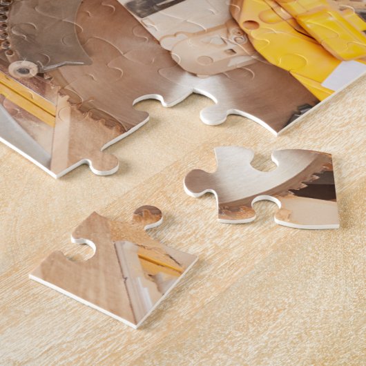 Bois Jigsaw Puzzle I Carpenter En Atelier (Côté)