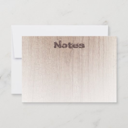 Bois look Distressed Texte Élégant Modèle moderne (Devant)