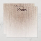 Bois look élégant Modèle tendance texte détendu (Devant / Derrière)