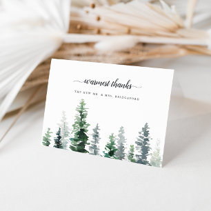 Bois Merci Mariage personnalisé