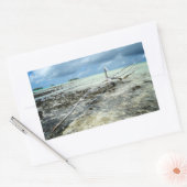 Bois mort dans le Pacifique autocollant rectangula (Enveloppe)