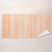 Bois motif surface en bois rétro (Serviette de bain)
