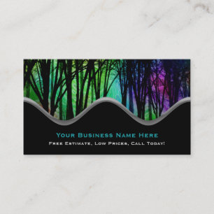 Bois mystiques 2 cartes de visite