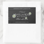 Bois Noir Produits Emballage Étiquette Maisées (Sac)