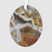 Bois pétrifié aux cristaux (devant)