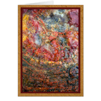 Bois petrified coloré