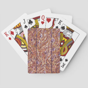 Bois Planes Pointillisme Cartes de Jeu