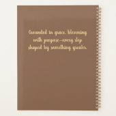 Bois rustique aux fleurs blanches (Dos)