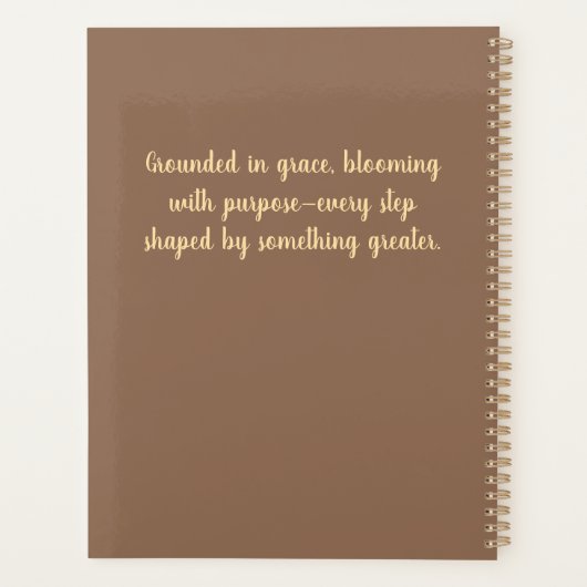 Bois rustique aux fleurs blanches (Dos)