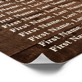 Bois rustique Bébé's Breath 15 tableaux Tableau de (Coin)