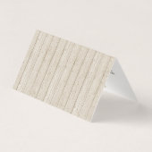 Bois rustique & Bohème Aquarelle Merci Floral (Back)