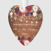 Bois rustique Bourgogne Lumières Florales Premier  (devant)