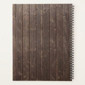 Bois rustique & dentelle Floral Chalkboard Country (Dos)