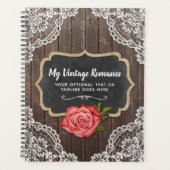 Bois rustique & dentelle Floral Chalkboard Country (Devant)