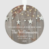 BOIS RUSTIQUE ÉCLAIRE CORRECTEMENT TIN GARLAND RÉC (dos)