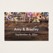 Bois rustique, lumières et aquarelle (Dos)