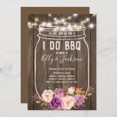 bois rustique, pot, j'organise une invitation à un (Devant / Derrière)