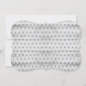 Bois rustique Sip et voir Baby shower Invitation (Dos)